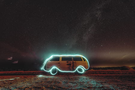 car, vehicle, light, art thumbnail