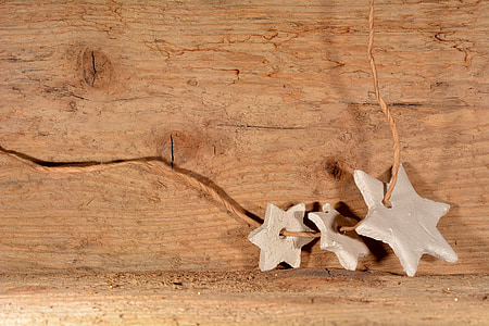brown string with three gray star accessories thumbnail