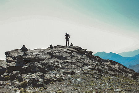 Person Standing on the Cliff thumbnail