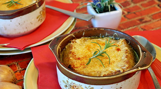 baked pastry with rosemary leaf thumbnail