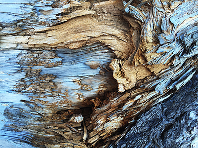brown and blue abstract painting thumbnail