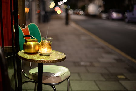 selective focus photography of teapot placed on cocktail table thumbnail