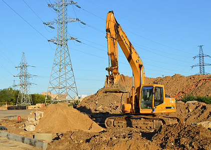 Excavator, Construction Equipment thumbnail