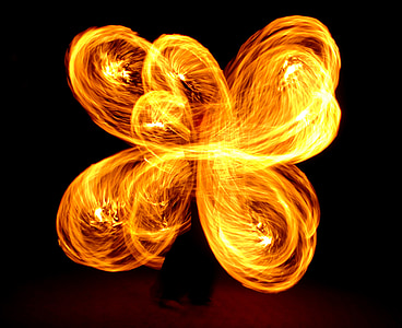 time lapse photography of fire thumbnail
