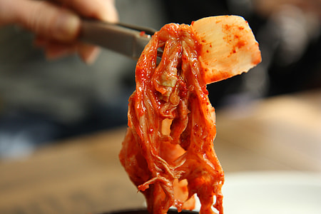 close-up photo of kimchi food thumbnail