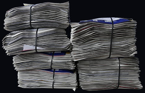 photo of six pile of newspapers thumbnail