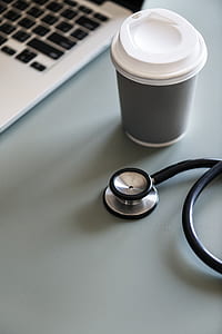 stethoscope near coffee cup thumbnail