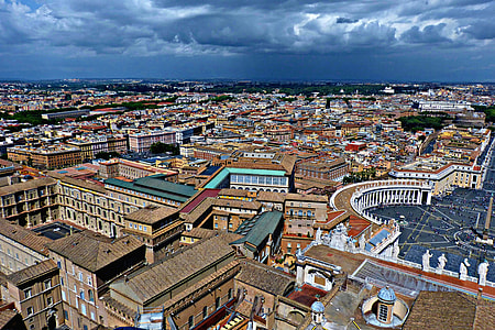 aerial photography of city buildings and houses thumbnail