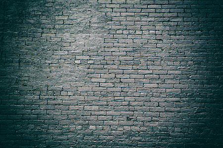 Wide-angle shot of a brick wall, image captured in New York City thumbnail