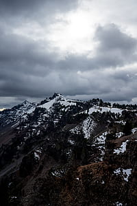aerial view of mountain thumbnail