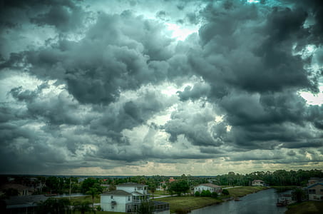 cumulus clouds during daytime thumbnail