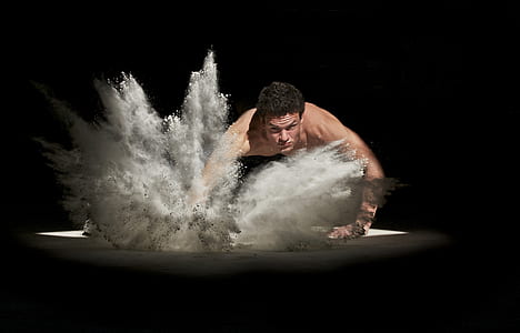 photo of man digging on sand thumbnail