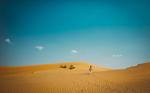 people standing on dessert thumbnail