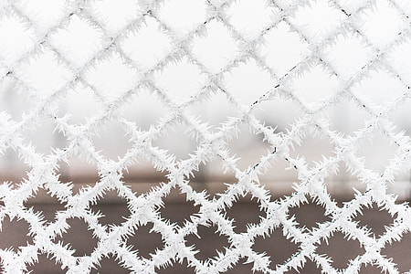 Bitter Cold Hoarfrost vs. Steel Fence thumbnail
