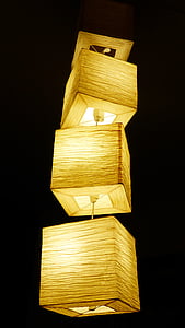 three brown pendant lamps thumbnail