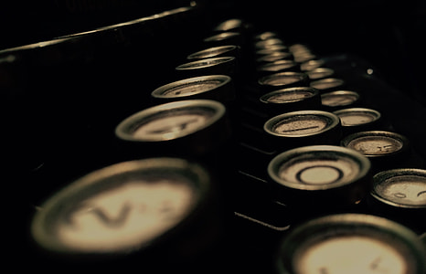typewriter, illustration, vintage, hipster, retro, letter thumbnail