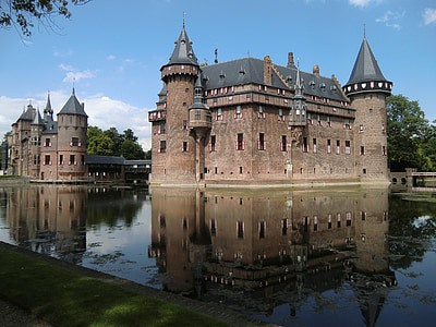 brown and gray castle surrounded with water thumbnail