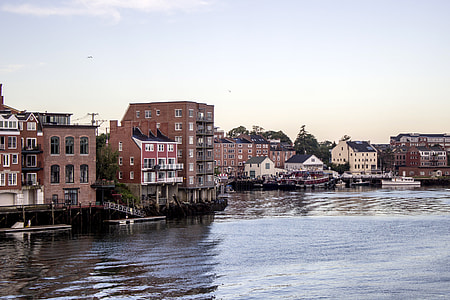 Downtown Portsmouth, New Hampshire on the Waterfront thumbnail