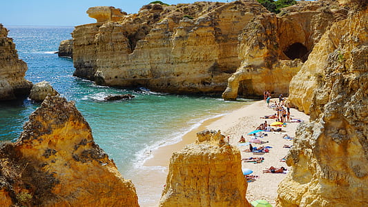 Beautiful Beach In Portugal Photo thumbnail
