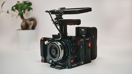black digital camera thumbnail