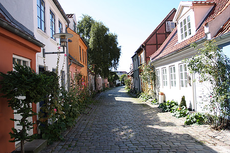 stone pathway between houses thumbnail
