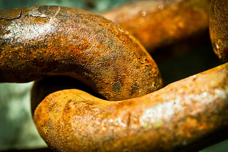 rusted brown metal chain thumbnail