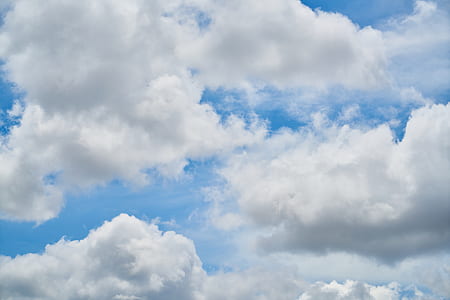 high-angle photo of clouds thumbnail