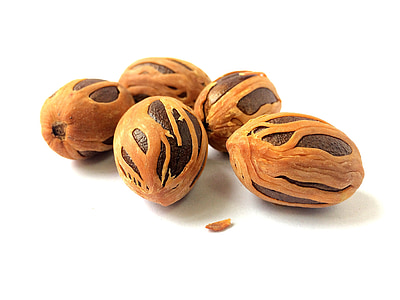 five brown walnuts thumbnail