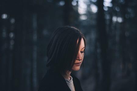 selective focus photography of woman thumbnail