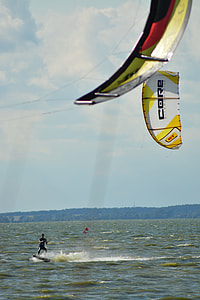 man wake boarding during daytime thumbnail