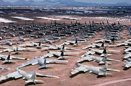 fighter jet on brown field at daytime thumbnail