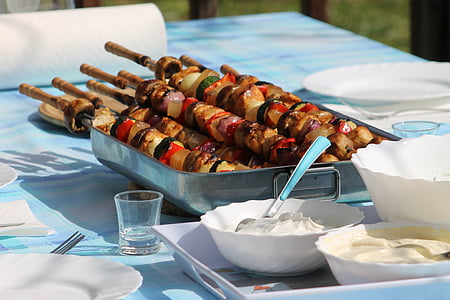 fried kebab on tray thumbnail