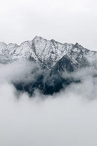 mountain surrounded by cloud thumbnail