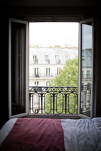 portrait photography of open window during daytime thumbnail