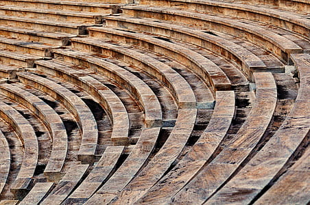 High Angle Shot of Sports Stadium thumbnail