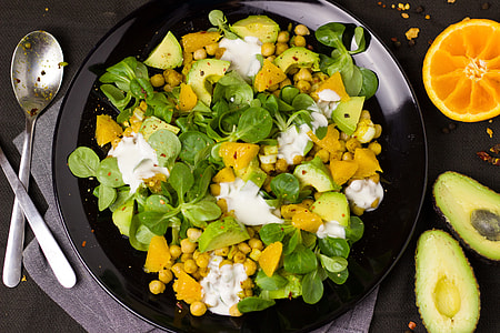 vegetable salad with avocado thumbnail