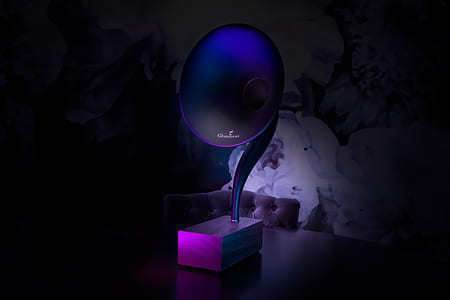 brown gramophone table decor thumbnail