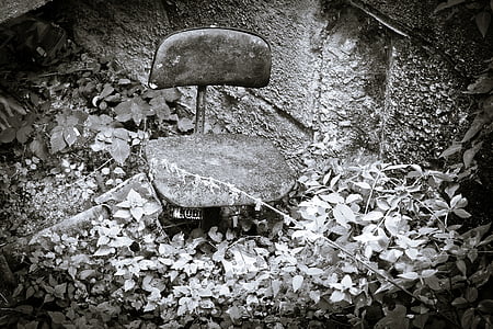 grayscaled photo of chair thumbnail