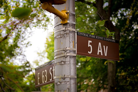 gray and brown street signage thumbnail