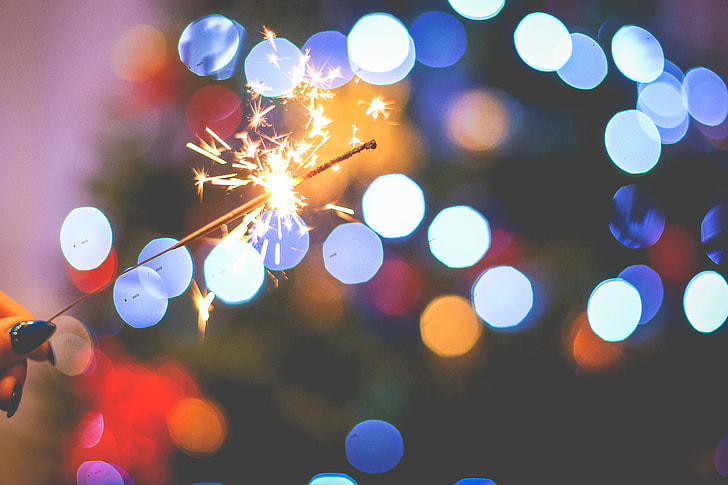 Christmas Sparklers Fun