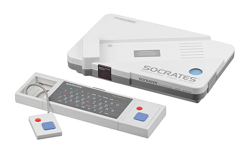 white Socrates digital device kit placed on white surface thumbnail