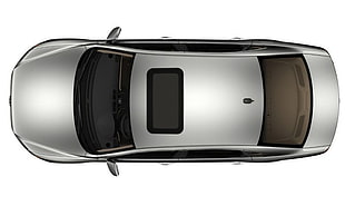 Car Computer Icons, Grey Car Top View Icon, silver car PNG clipart