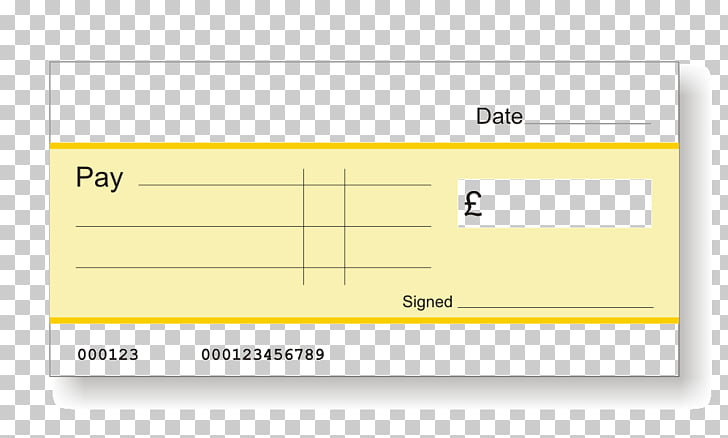 Document Product Design Line Angle Brand Bank Cheque Png Clipart