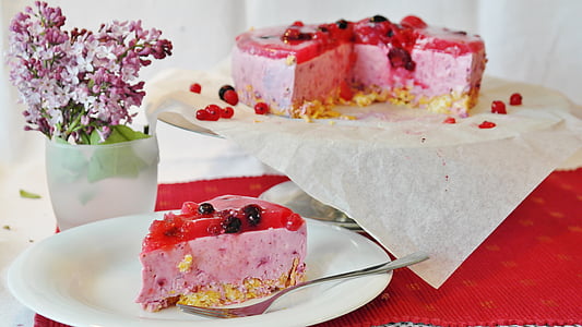 pink and red icing-covered cake thumbnail