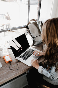 person typing on MacBook Pro thumbnail