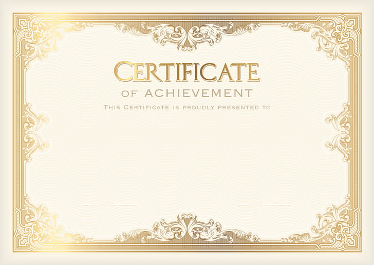 Academic Achievement Certificate Template