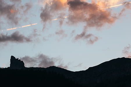 silhouette of mountain thumbnail