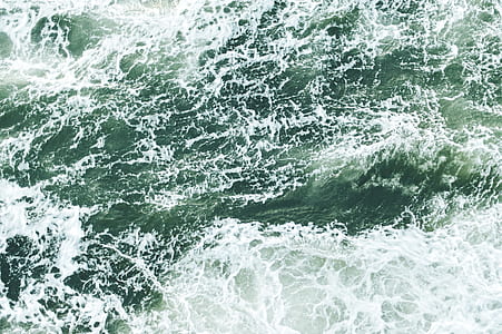 top view of ocean water thumbnail