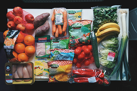 Healthy grocery full of vegetables thumbnail