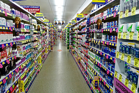 assorted cosmetic display inside building thumbnail